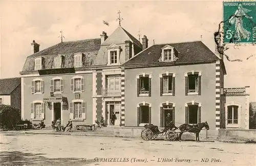 AK / Ansichtskarte  Sermizelles_89_Yonne Hotel Fourrey