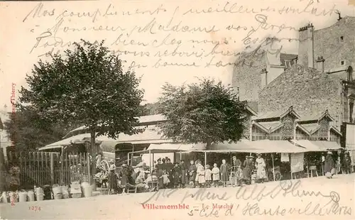 AK / Ansichtskarte  Villemomble_93_Seine-Saint-Denis Le Marche