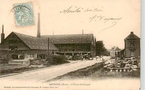 AK / Ansichtskarte  Breteuil_27_Eure Usine Ceramique