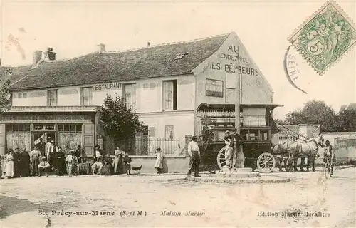 AK / Ansichtskarte  Precy-sur-Marne_77_Seine-et-Marne Maison Martin