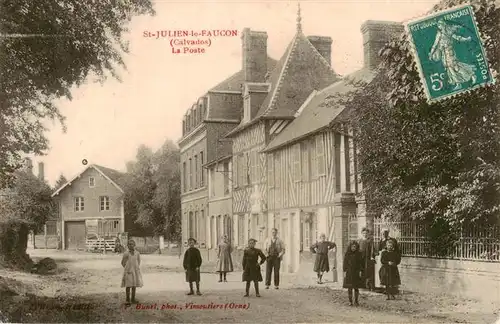 AK / Ansichtskarte  St-Julien-le-Faucon_14_Calvados La Poste