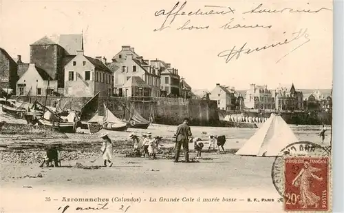 AK / Ansichtskarte  Arromanches-les-Bains_14_Calvados La Grande Cale a maree basse