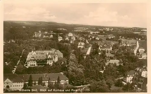 AK / Ansichtskarte 73940031 Altheide_Bad_Schlesien_PL Blick auf Kurhaus und Park