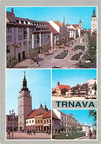 AK / Ansichtskarte 73940136 Trnava_Slovakia Stadtansichten Zentrum Fussgaengerzone