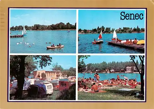 AK / Ansichtskarte 73940137 Senec_Bratislava_SK Sinecne jazera Badestrand Campingplatz