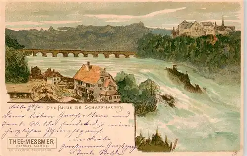 AK / Ansichtskarte  Schaffhausen__SH Rheinfall