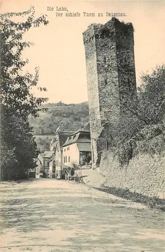 AK / Ansichtskarte 73940590 Bad_Ems_Lahn Der schiefe Turm zu Dauzenau