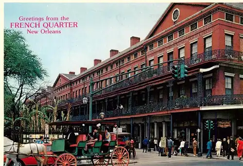 AK / Ansichtskarte 73941367 New_Orleans_Louisiana_USA Pontalba Apartments