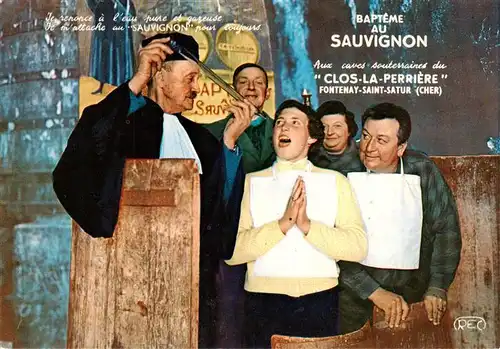 AK / Ansichtskarte  Fontenay_Saint-Satur_18_Cher Caves Souterraines du Clos La Perriere Archambult Pere et Fils