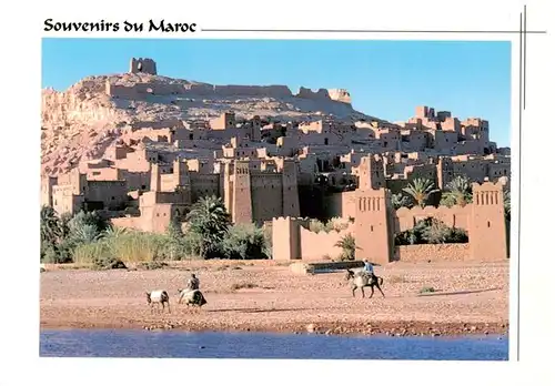 AK / Ansichtskarte 73942747 Quarzazate Kasbah Ait BenHadou