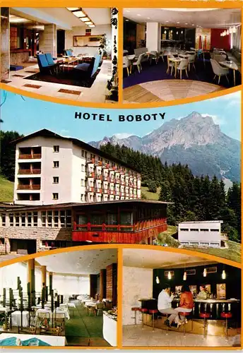 AK / Ansichtskarte 73942766 Mala_Fatra_Kleine_Fatra_SK Hotel Boboty Gastraeume Bar