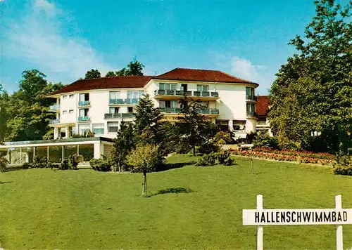 AK / Ansichtskarte 73944024 Neuhaus_Solling Hallenschwimmbad Parkhotel Duesterdiek