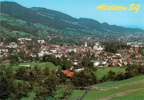 AK / Ansichtskarte  Altstaetten_SG Panorama