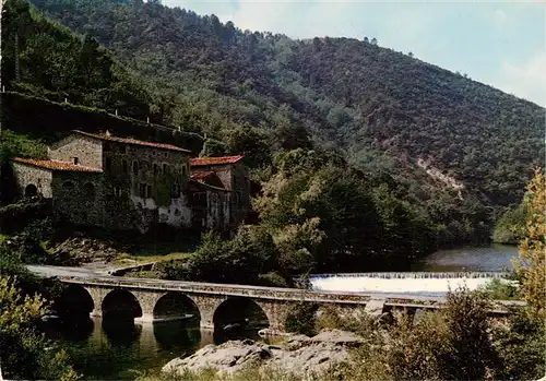 AK / Ansichtskarte  Corbes_30_Gard Vieux Mas Cévennol aux abords du Gardon