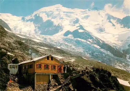 AK / Ansichtskarte  Bionnassay_Glacier_de_74_Haute-Savoie Le Nid d'Aigle et le Glacier