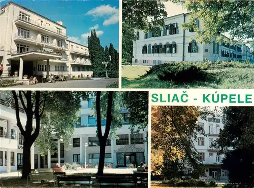 AK / Ansichtskarte 73945053 Sliac_Szliacs_Slovakia Motive Stadtzentrum Hotel