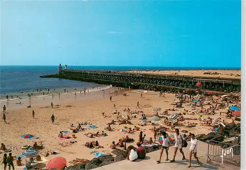 AK / Ansichtskarte  Hossegor_Soorts-Hossegor_40_Landes Plage et l'Estacade