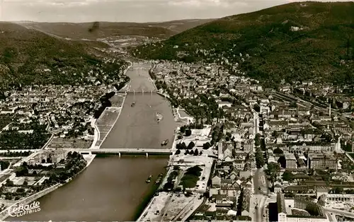 AK / Ansichtskarte 73945566 Heidelberg__Neckar Altstadt und Neuenheim