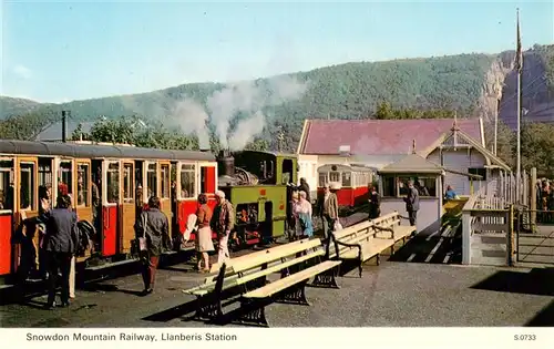 AK / Ansichtskarte 73945707 Llanberis_Wales_UK Snowdon Mountain Railway