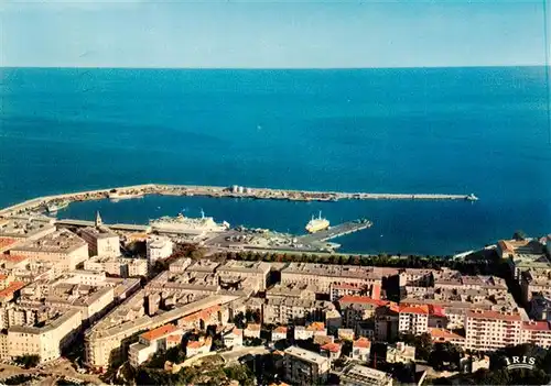AK / Ansichtskarte  Bastia_2B_Haute-Corse La ville et le port vue aérienne