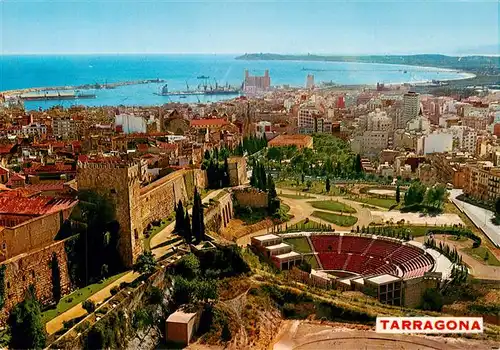 AK / Ansichtskarte 73946049 Tarragona_ES Vista general Arena Hafen Kueste