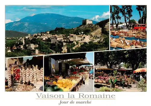 AK / Ansichtskarte  Vaison-la-Romaine_84_Vaucluse Les marches de Provence