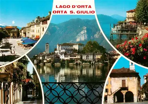 AK / Ansichtskarte 73946430 Orta_San_Giulio_IT Lago dOrta Vue d'ensemble