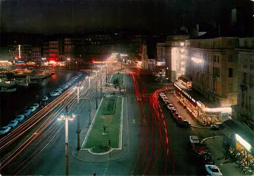 AK / Ansichtskarte  Marseille_13 la nuit le quai des Belges