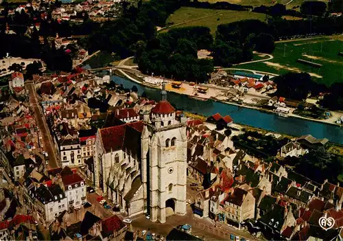 AK / Ansichtskarte  Dole_39_Jura La Basilique vue aérienne