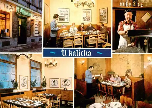 AK / Ansichtskarte 73946868 Praha_Prahy_Prague Restaurace U Kalicha