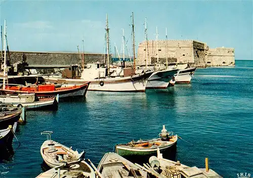 AK / Ansichtskarte 73946922 Iraklion_Heraklion_Heraclio_Iraclio_Crete_Greece Alter Hafen