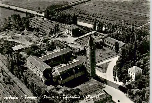 AK / Ansichtskarte 73947885 Abbazia_di_Pomposa_Ferrara_Emilia-Romagna_IT Panorama dall aereo