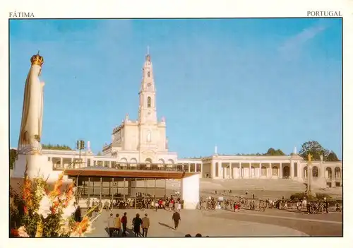 AK / Ansichtskarte 73947946 Fatima_PT Heiligtum von Fátima Rosenkranz Basilika