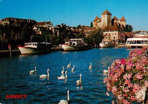 AK / Ansichtskarte  Annecy_74_Haute-Savoie Le port et le château