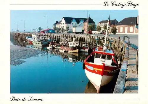 AK / Ansichtskarte  Le_Crotoy_80 Le port Baie de Somme