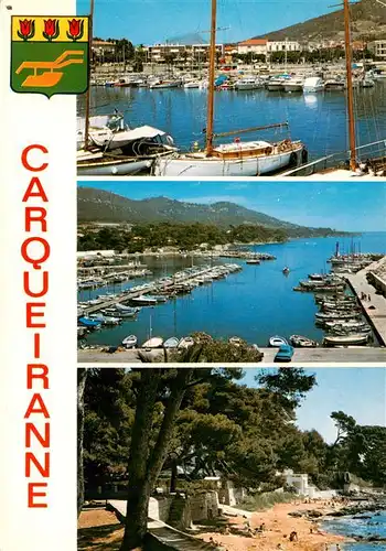 AK / Ansichtskarte  Carqueiranne_83_Var Les ports et la plage