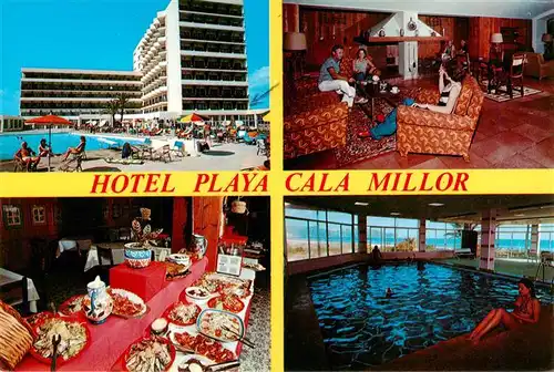 AK / Ansichtskarte 73948563 Cala_Millor_Mallorca Hotel Playa Restaurant Swimming Pool