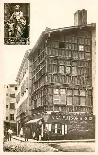 AK / Ansichtskarte  Macon_71_Saone-et-Loire Maison de Bois