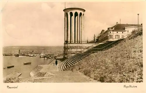 AK / Ansichtskarte 73948935 Neuwied_Rhein Segelturm