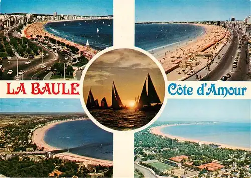 AK / Ansichtskarte  La_Baule_sur_Mer_La-Baule-les-Pins_44 La plus belle Plage d'Europe
