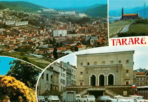 AK / Ansichtskarte  Tarare_69_Rhone Vue panoramique Eglise Theatre Municipal