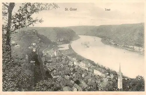 AK / Ansichtskarte 73949002 St_Goar_Rhein Panorama