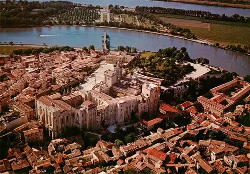 AK / Ansichtskarte  Avignon_84_Vaucluse Palais des Papes Vue aerienne