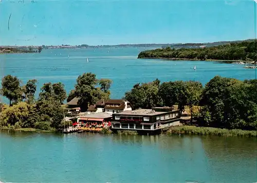 AK / Ansichtskarte 73949554 Ratzeburg Fliegeraufnahme Der Seehof Hotel Restaurant