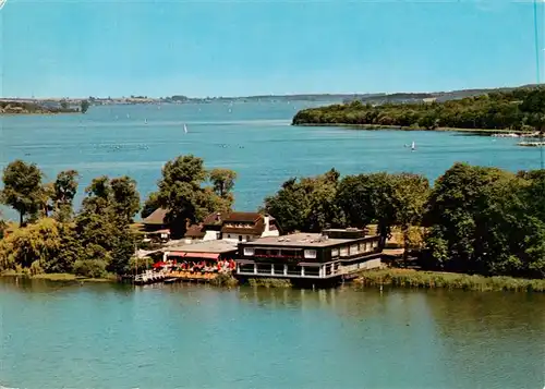 AK / Ansichtskarte 73949555 Ratzeburg Fliegeraufnahme Der Seehof Hotel Restaurant