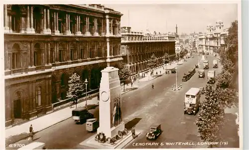 AK / Ansichtskarte 73949728 London__UK Cenotaph and Whitehall