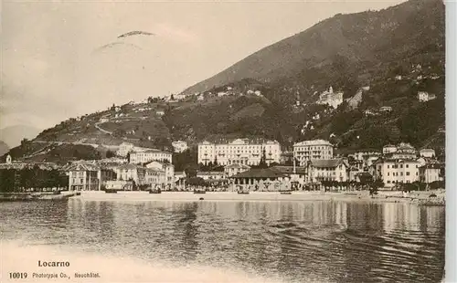 AK / Ansichtskarte  Locarno_Lago_Maggiore_TI Panorama