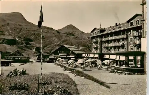 AK / Ansichtskarte  Kleine_Scheidegg_Interlaken_BE mit Lauberhorn und Tschuggen