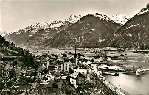 AK / Ansichtskarte  Flueelen_Vierwaldstaettersee_UR Panorama