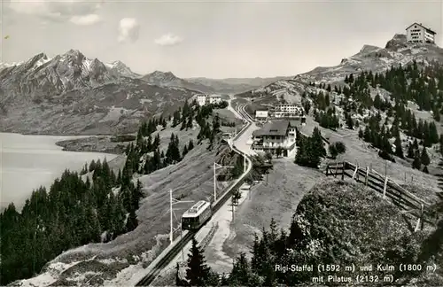 AK / Ansichtskarte  Rigi_Staffel und Kulm mit Pilatus